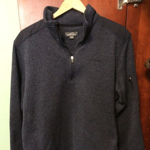 Eddie Bauer Blue XL Sweater